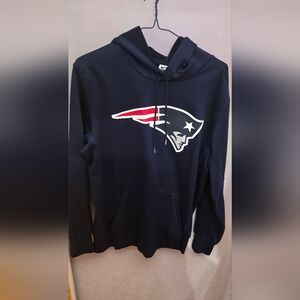 Nike Men's Navy Hoodie with Red & White Team Logo